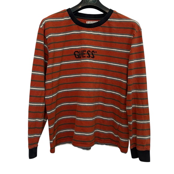 Vintage Long Sleeve Guess Shirt Size L - Picture 1 of 4